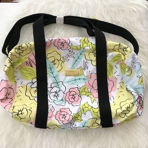 NWOT Benefit San Francisco Floral Duffel Bag